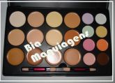 Paleta com 20 cores Base/Corretivo