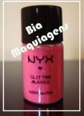 Glitter da NYX, cor Hot Pink