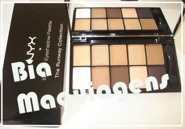 Paleta 10 cores da NYX, Champagne & Caviar