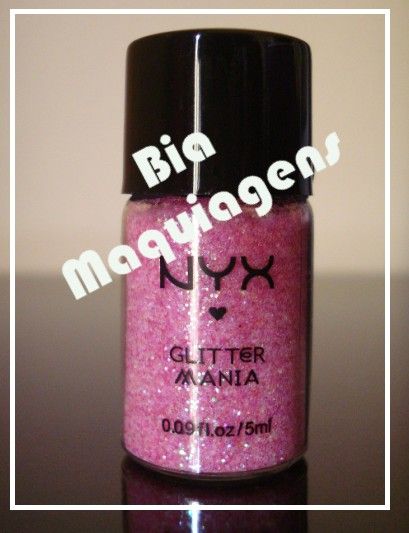 Glitter da NYX, cor Pink