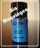 Glitter da NYX, cor Blue